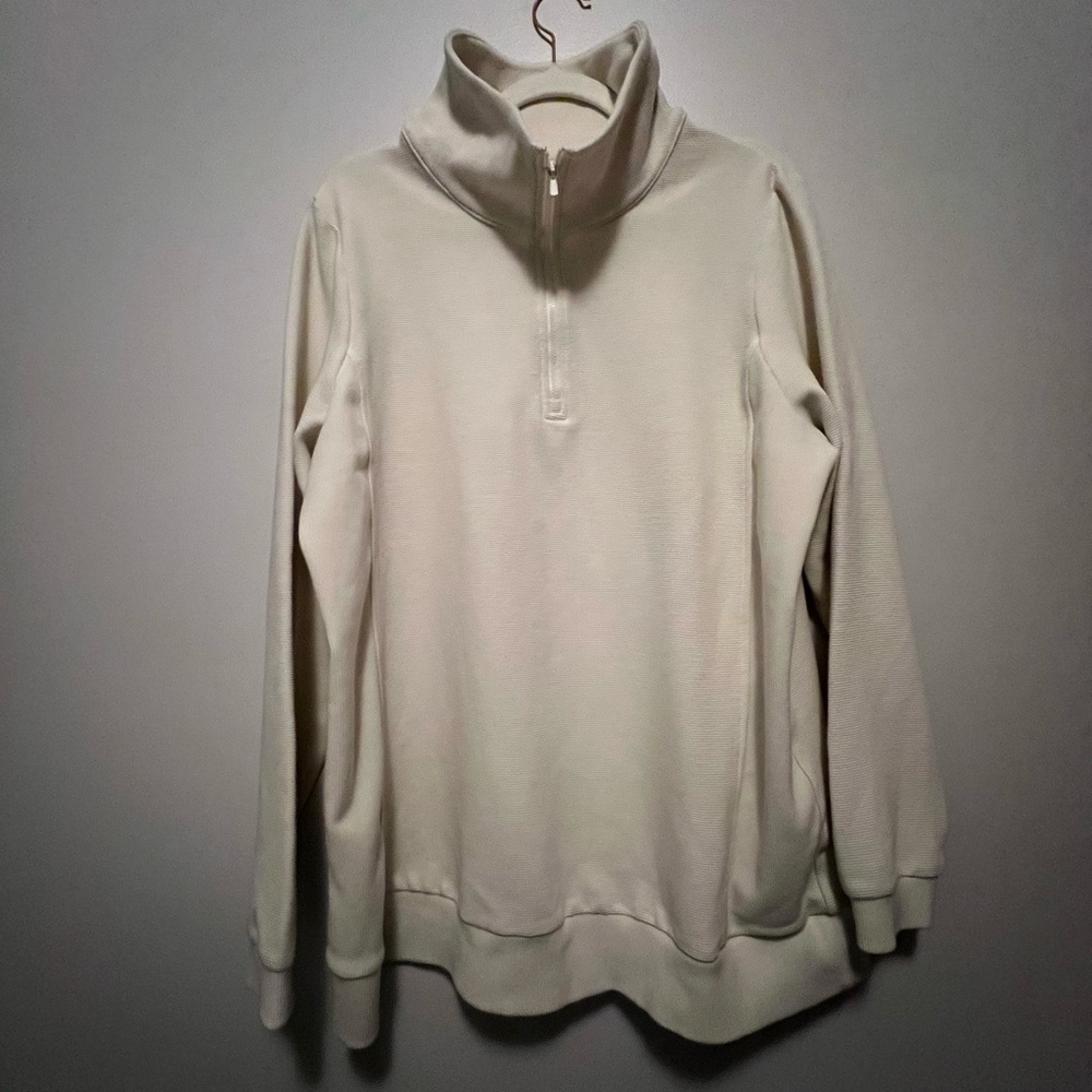 Hyba High-Neck Quarter- Zip Tunic
